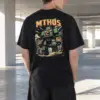 "MTHOS Robot" Heavyweight Unisex Crewneck T-shirt | Gildan 5000