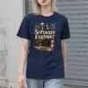 "Multi-Tasking Engineer" Heavyweight Unisex Crewneck T-shirt