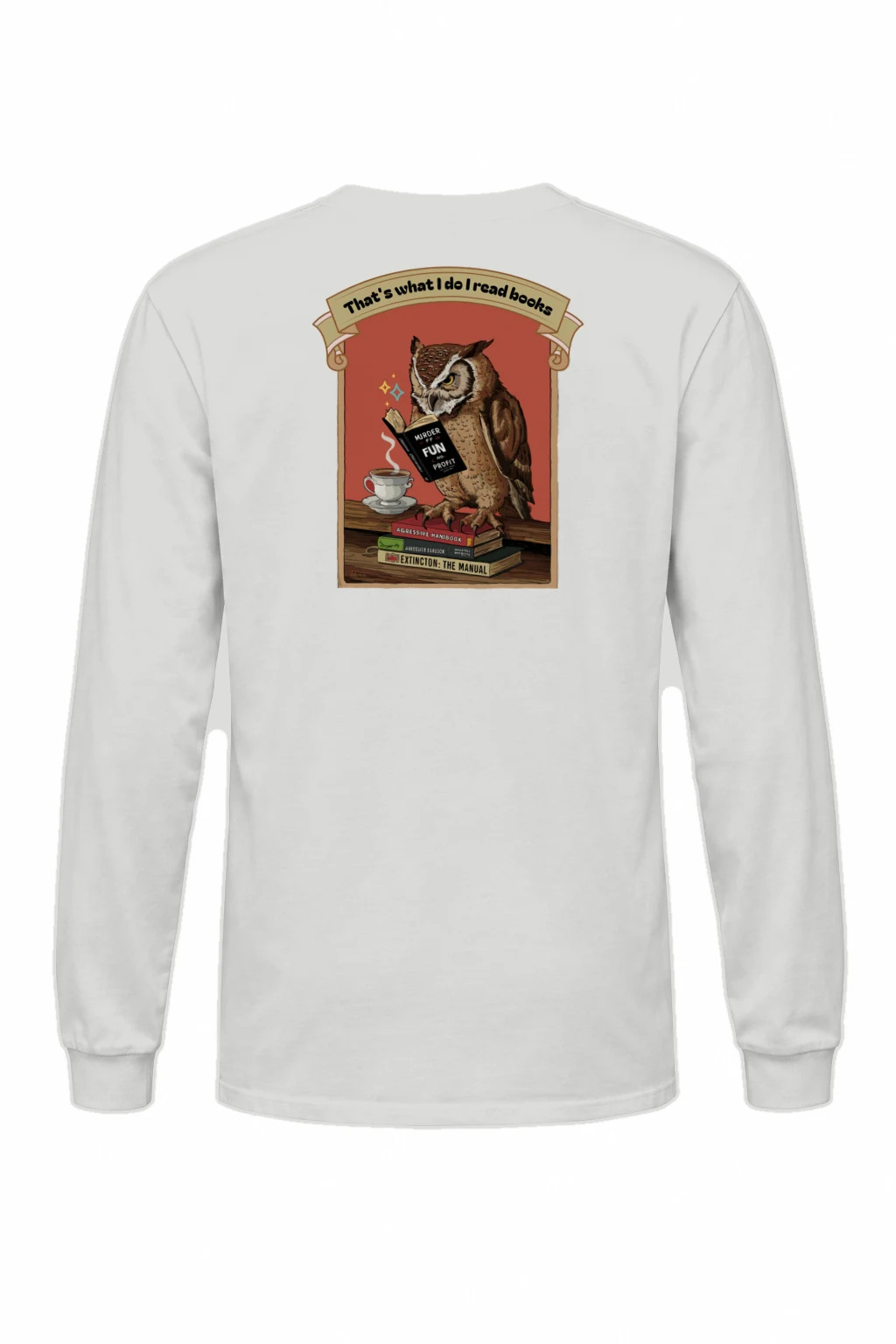 "Murder For Fun & Profit" Unisex Longsleeve T-shirt | Gildan 2400