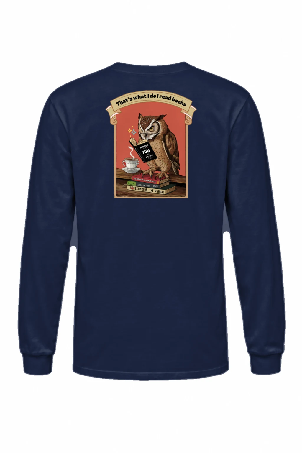 "Murder For Fun & Profit" Unisex Longsleeve T-shirt | Gildan 2400