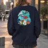 "Music Collage" Heavy Blend Unisex Crewneck Sweatshirt | Gildan 18000