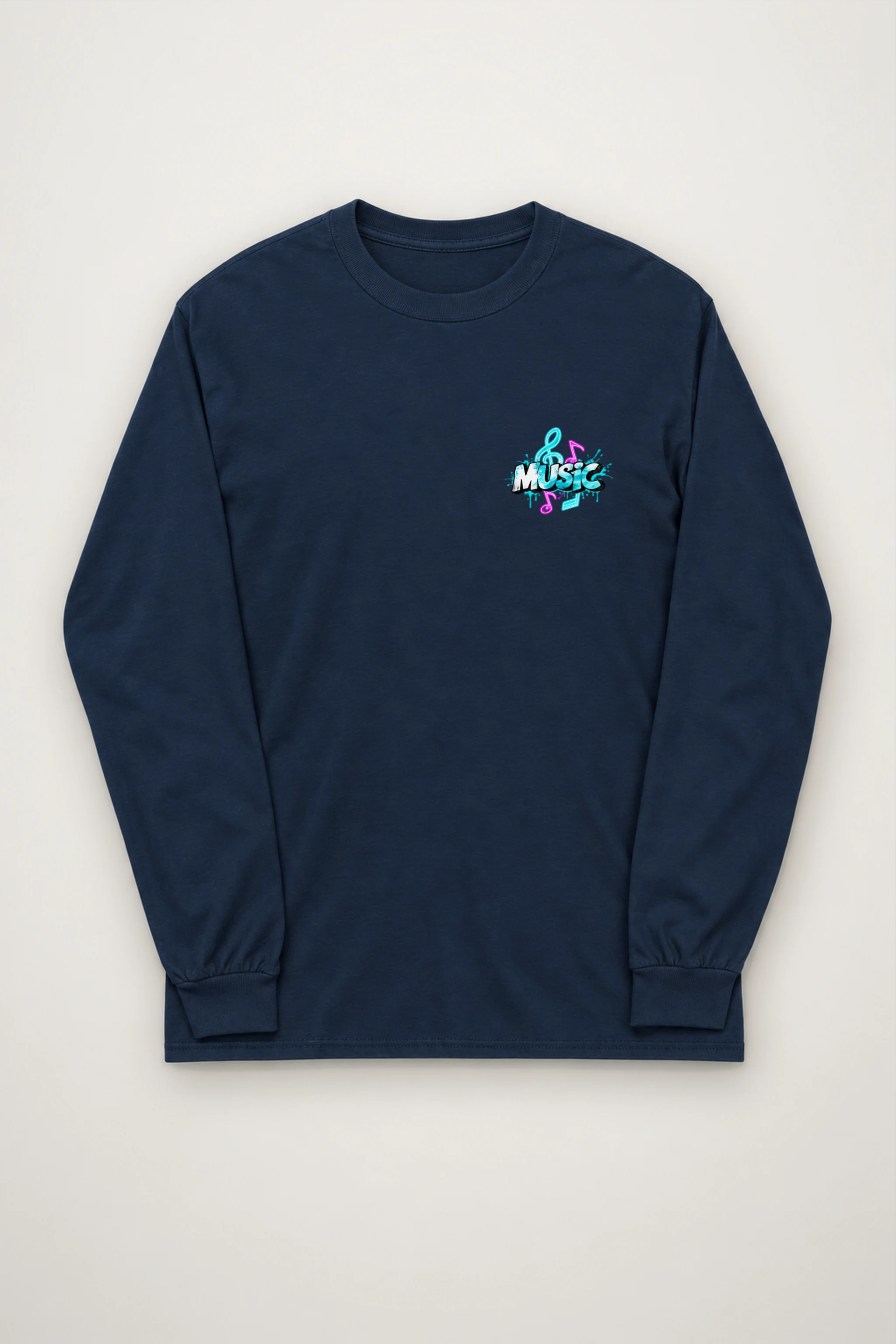 "Music Collage" Unisex Longsleeve T-shirt
