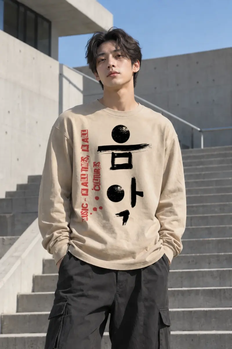 “Music In All Cultures” Unisex Longsleeve T-shirt | Gildan 2400