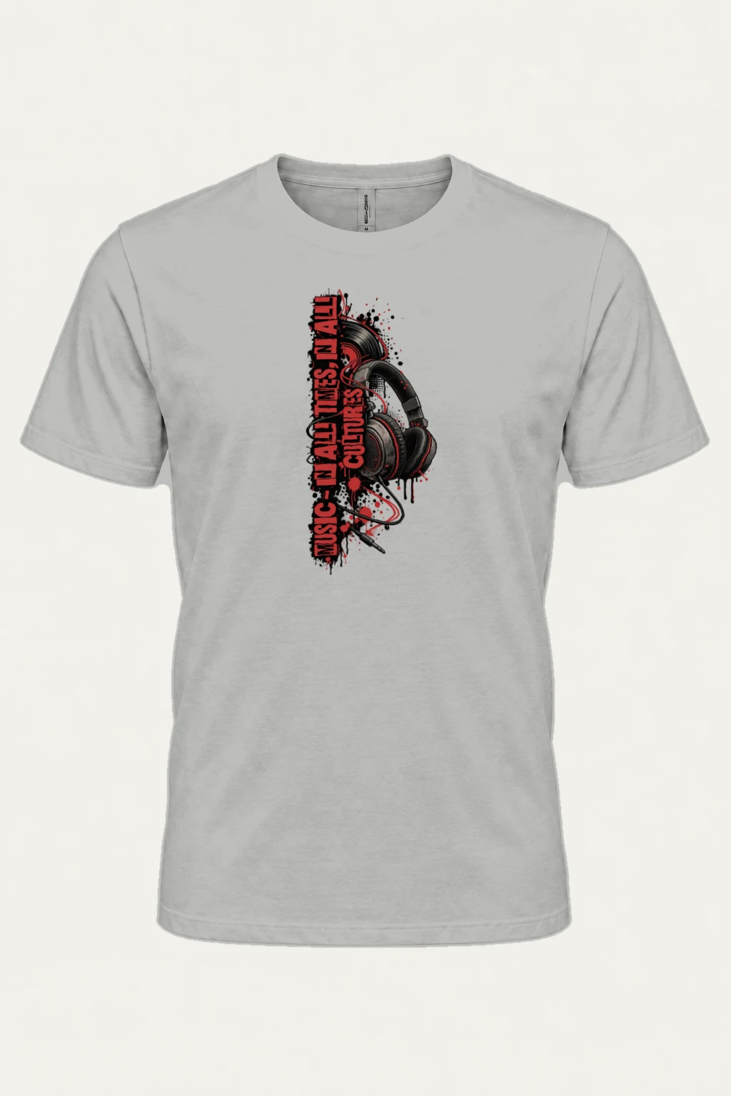 "Music In All Times" Heavyweight Unisex Crewneck T-shirt | Gildan 5000