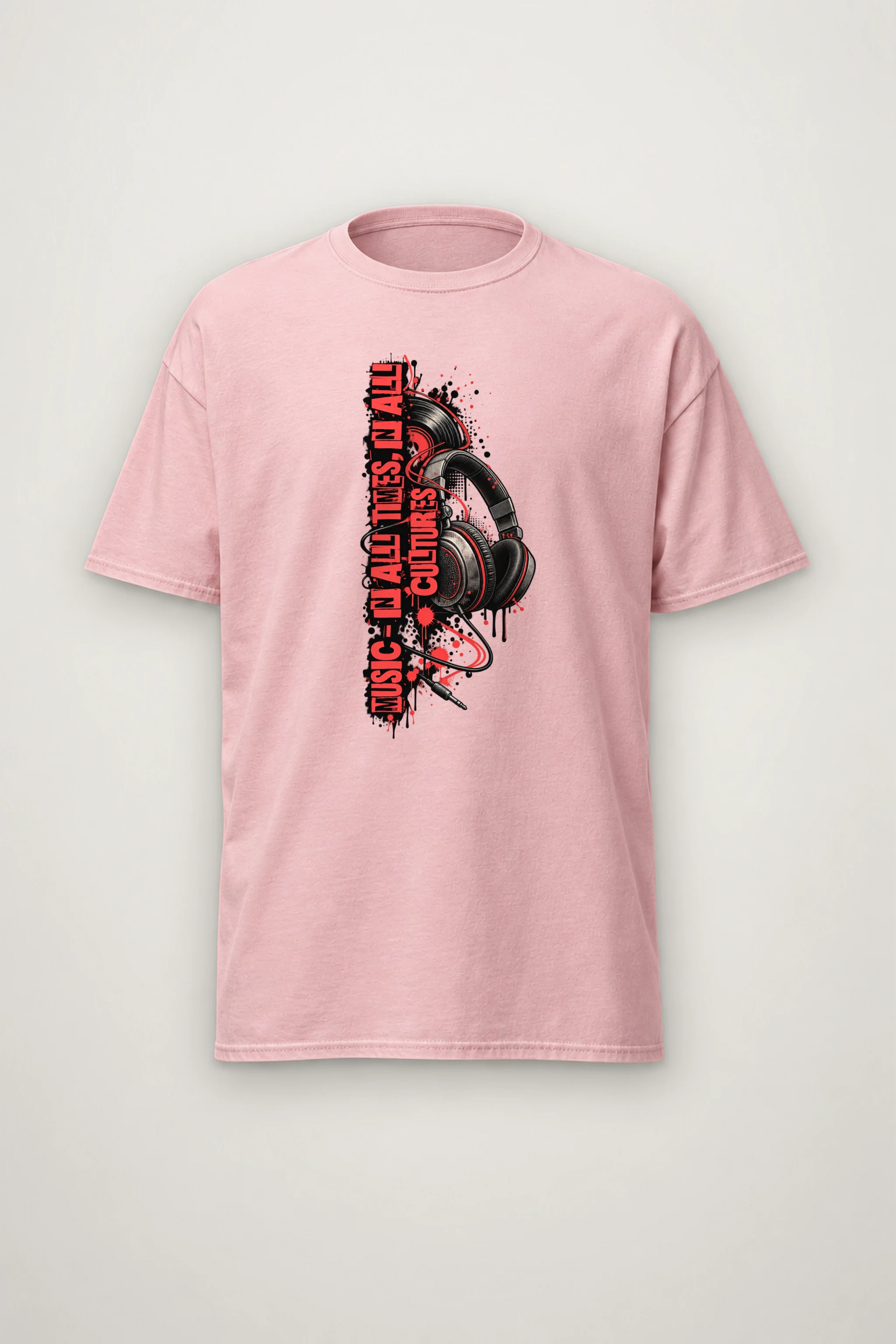 "Music In All Times" Heavyweight Unisex Crewneck T-shirt