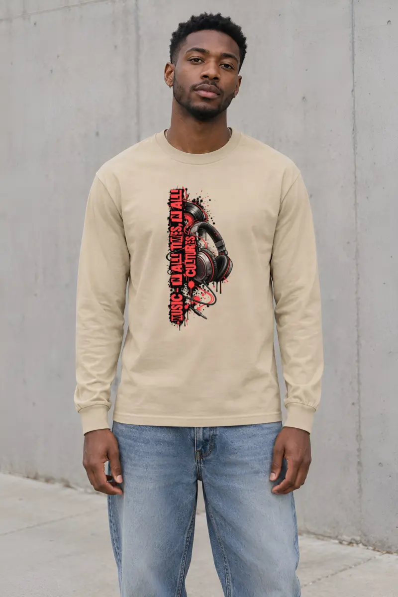 "Music In All Times" Unisex Longsleeve T-shirt