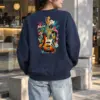 "Music Lives" Heavy Blend Unisex Crewneck Sweatshirt | Gildan 18000