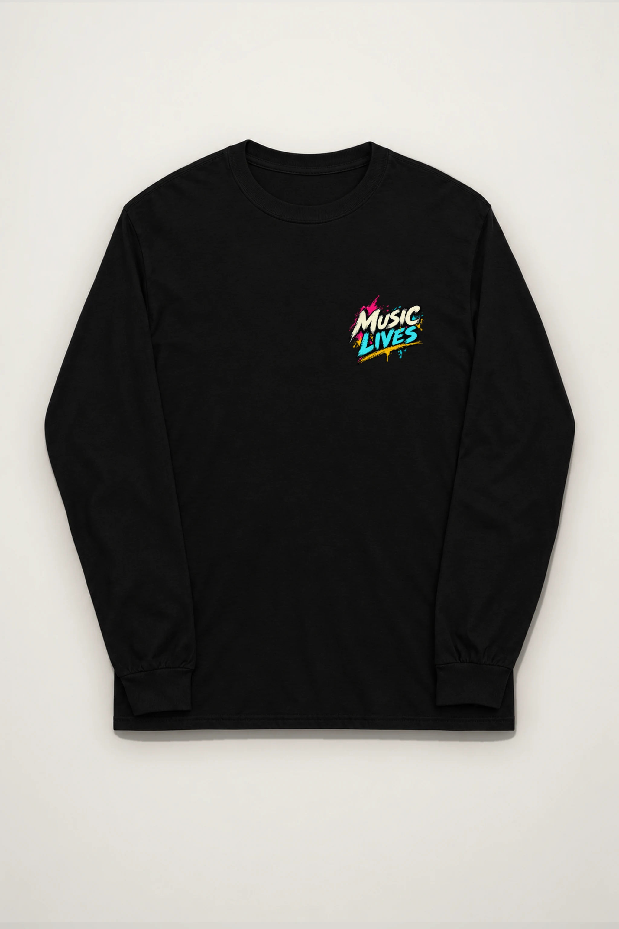 "Music Lives" Unisex Longsleeve T-shirt