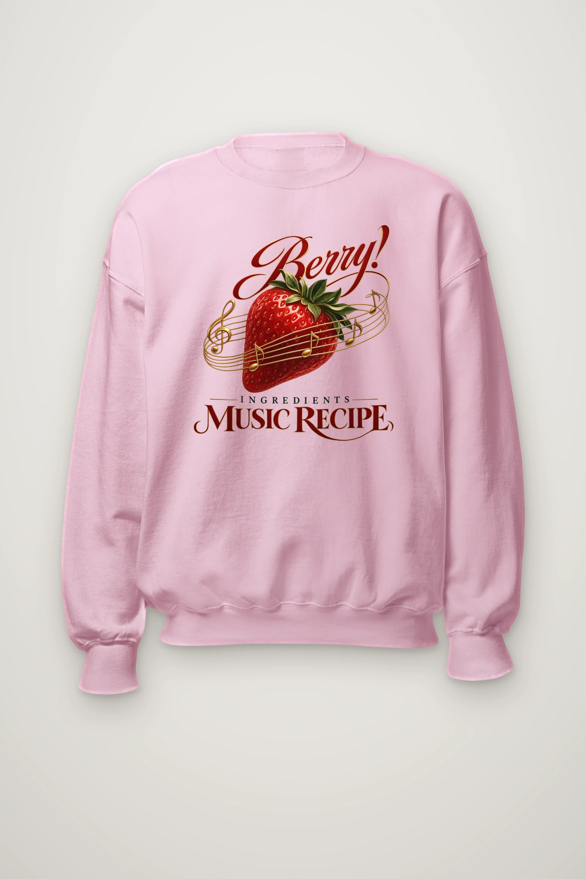 "Music Recipe" Heavy Blend Unisex Crewneck Sweatshirt