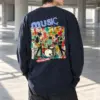 "Music Revolution" Unisex Longsleeve T-shirt | Gildan 2400
