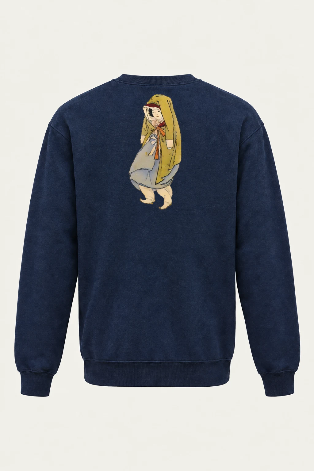 "Mustard Cloak Muse" Heavy Blend Unisex Crewneck Sweatshirt | Gildan 18000