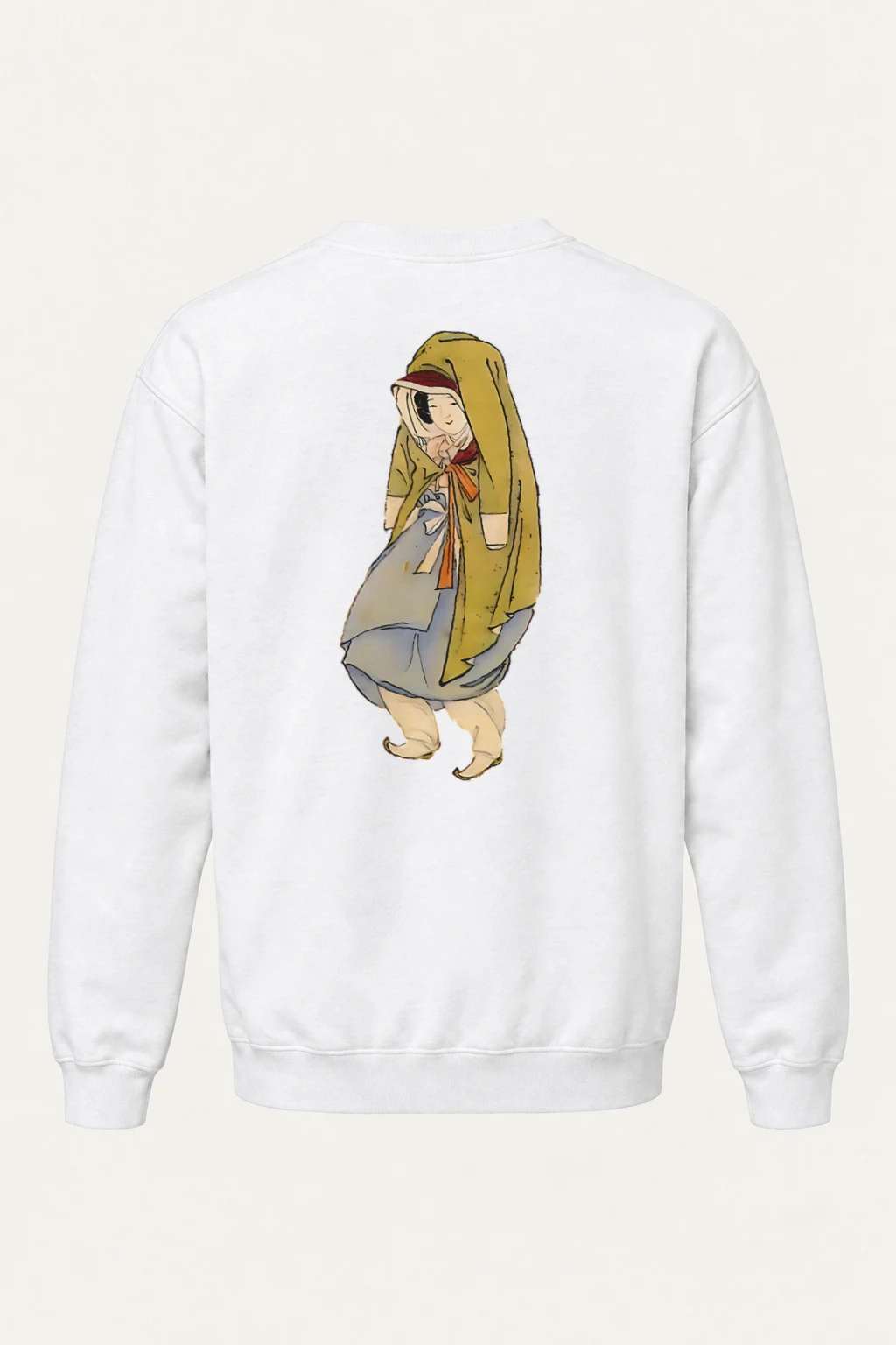 "Mustard Cloak Muse" Heavy Blend Unisex Crewneck Sweatshirt | Gildan 18000