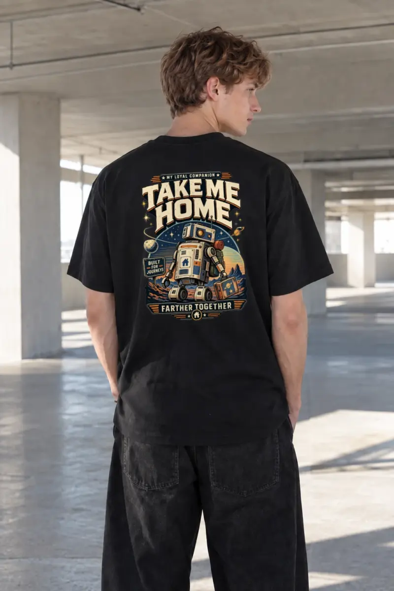 "My Loyal Companion" Heavyweight Unisex Crewneck T-shirt | Gildan 5000