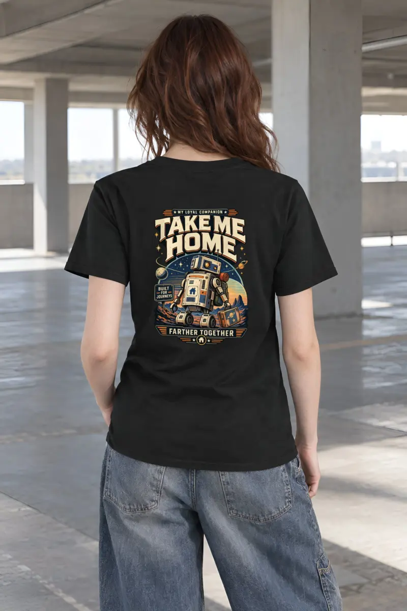 "My Loyal Companion" Heavyweight Unisex Crewneck T-shirt