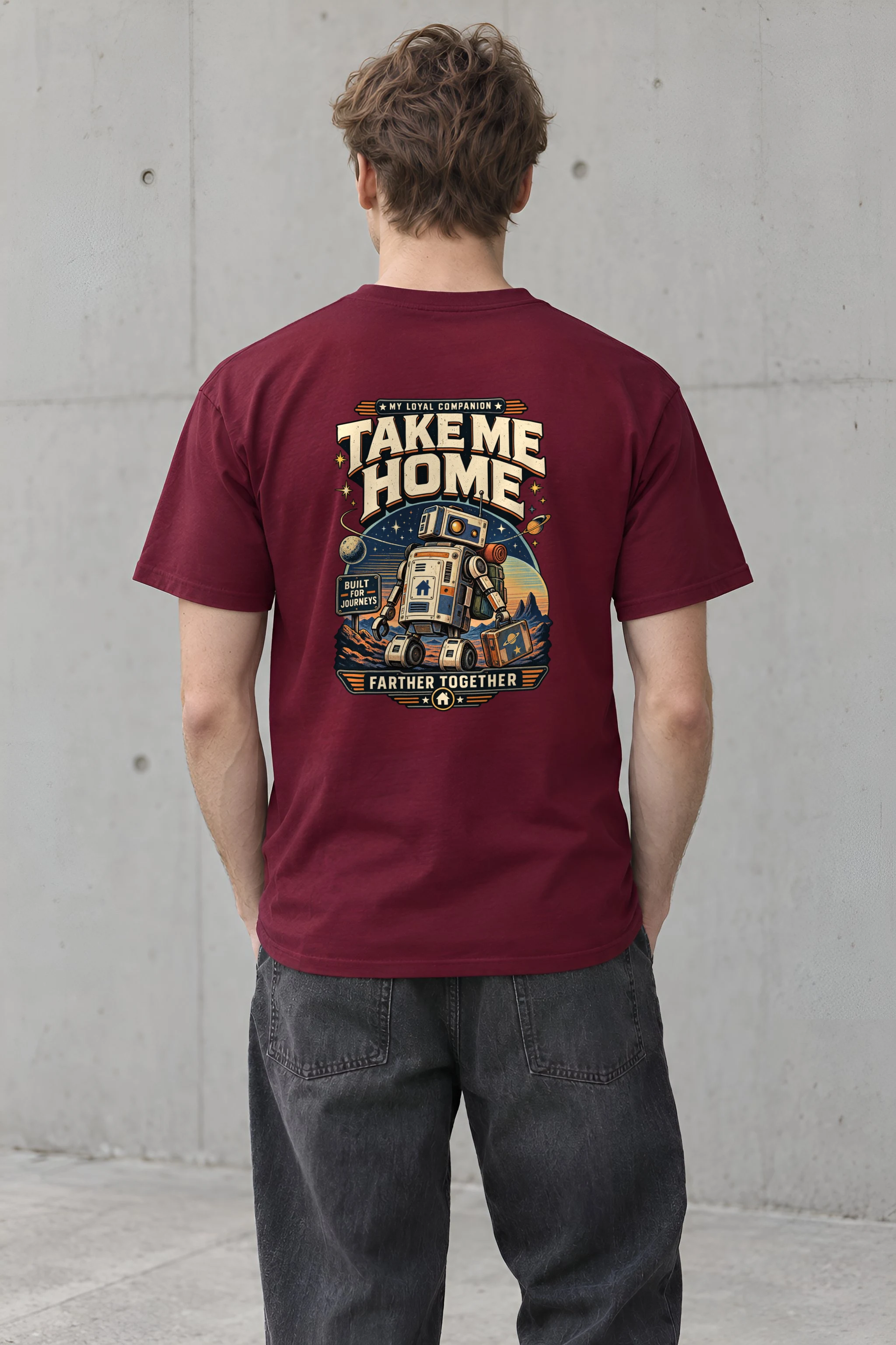 "My Loyal Companion" Heavyweight Unisex Crewneck T-shirt