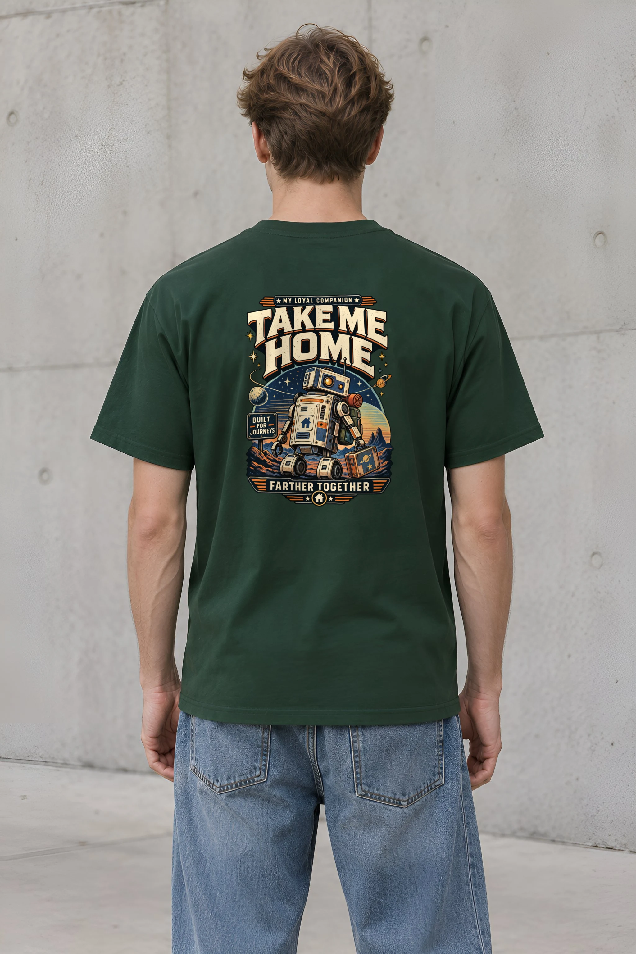 "My Loyal Companion" Heavyweight Unisex Crewneck T-shirt