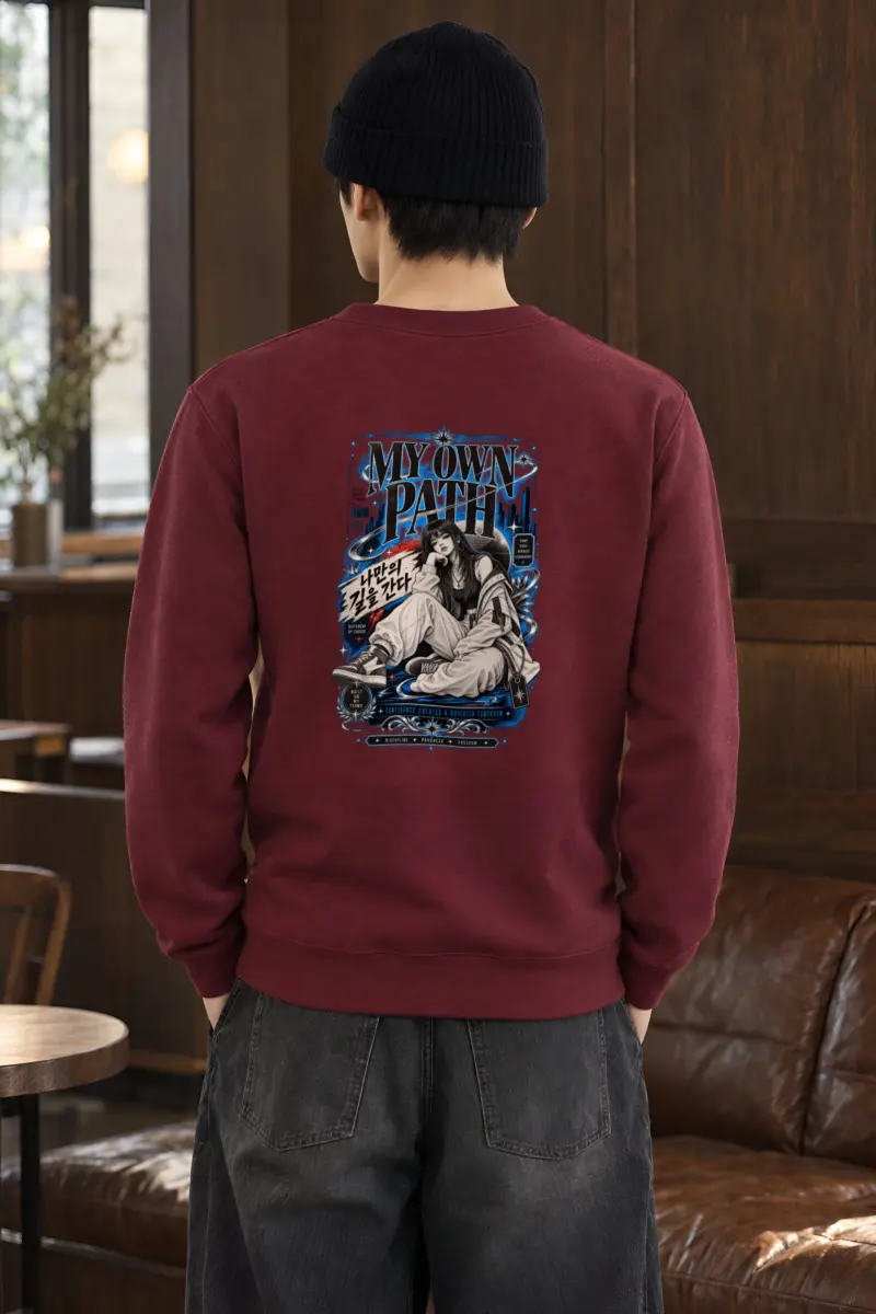 "My Own Path" Heavy Blend Unisex Crewneck Sweatshirt