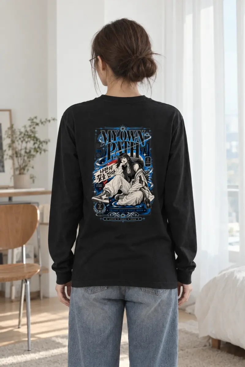 "My Own Path" Unisex Longsleeve T-shirt