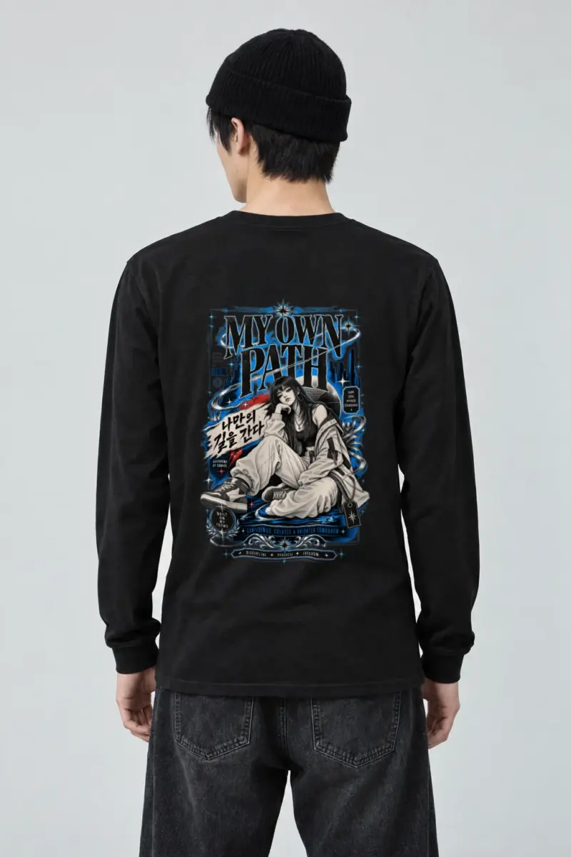 "My Own Path" Unisex Longsleeve T-shirt