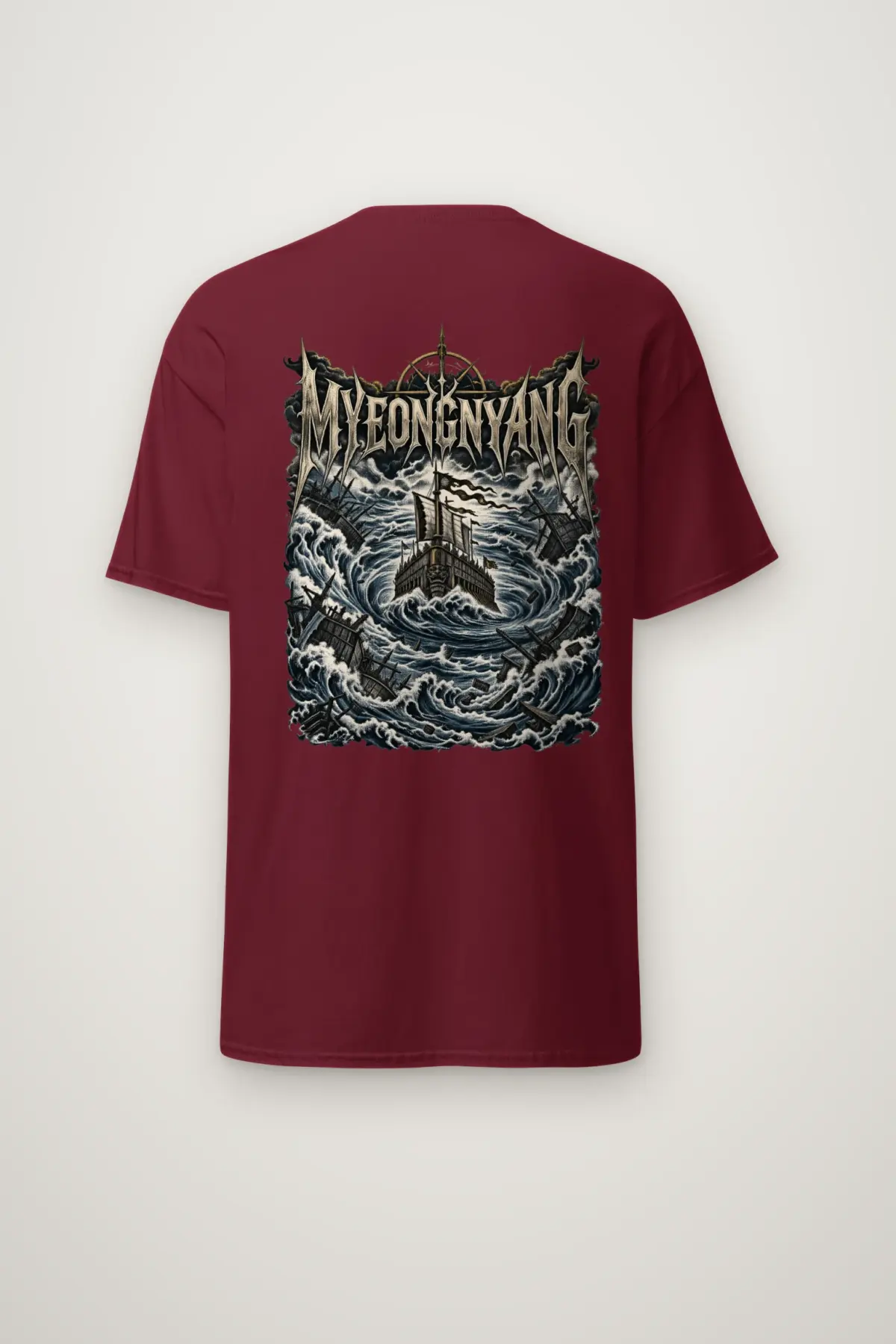 "MYEONGNYANG" Heavyweight Unisex Crewneck T-shirt