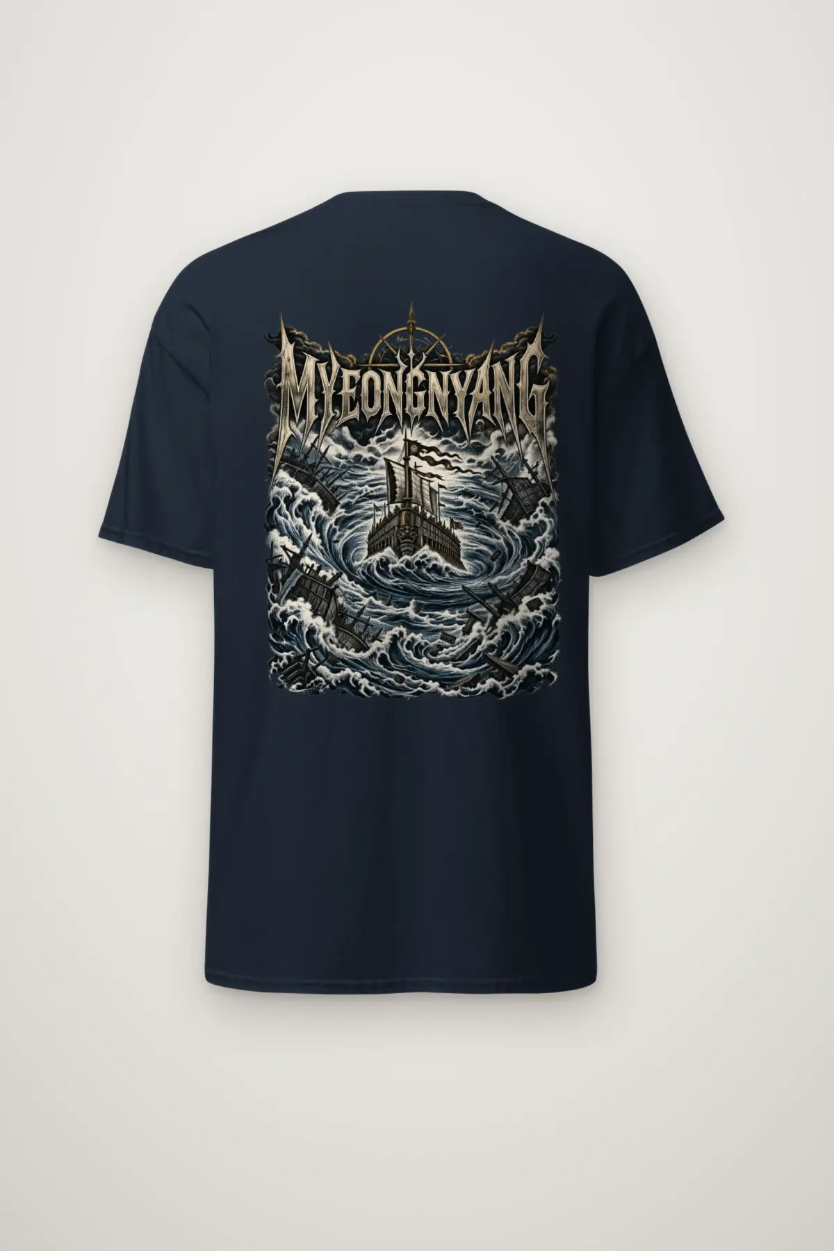 "MYEONGNYANG" Heavyweight Unisex Crewneck T-shirt