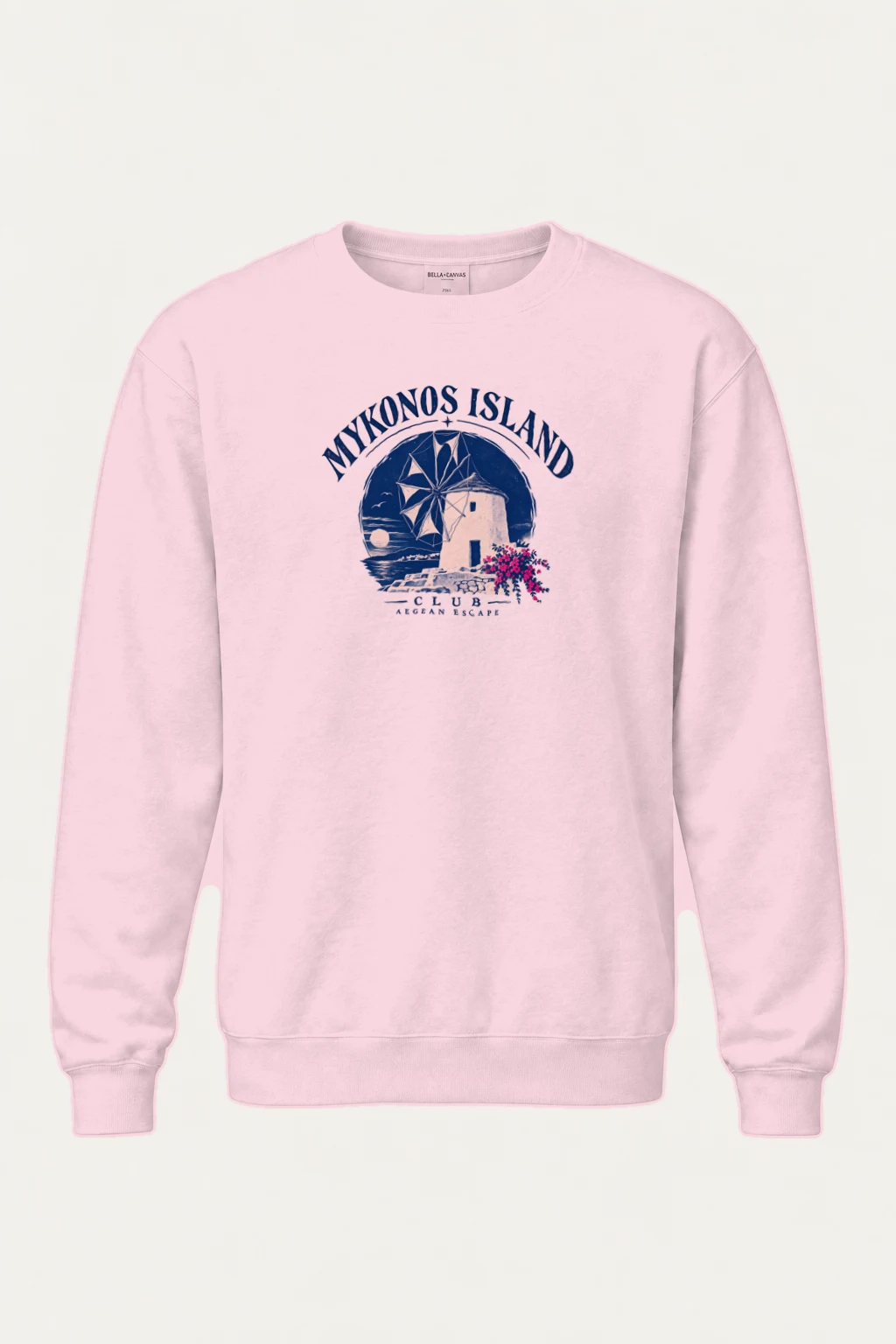 "Mykonos Island Club" Heavy Blend Unisex Crewneck Sweatshirt | Gildan 18000