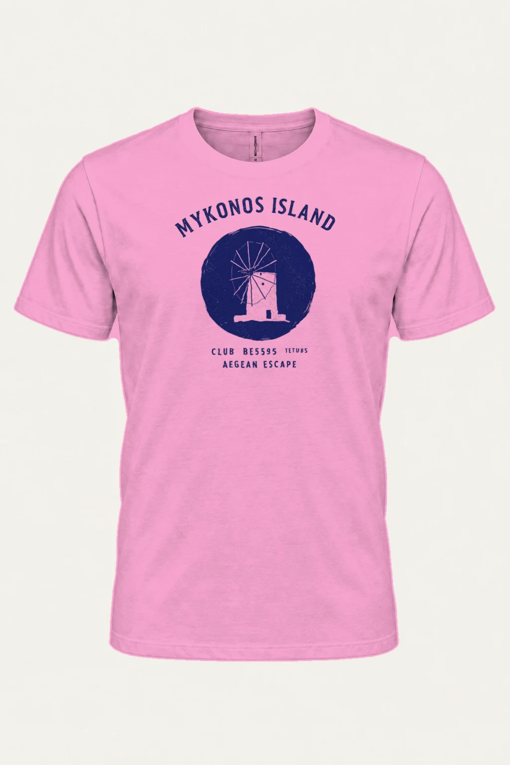 "Mykonos Island Club" Heavyweight Unisex Crewneck T-shirt | Gildan 5000