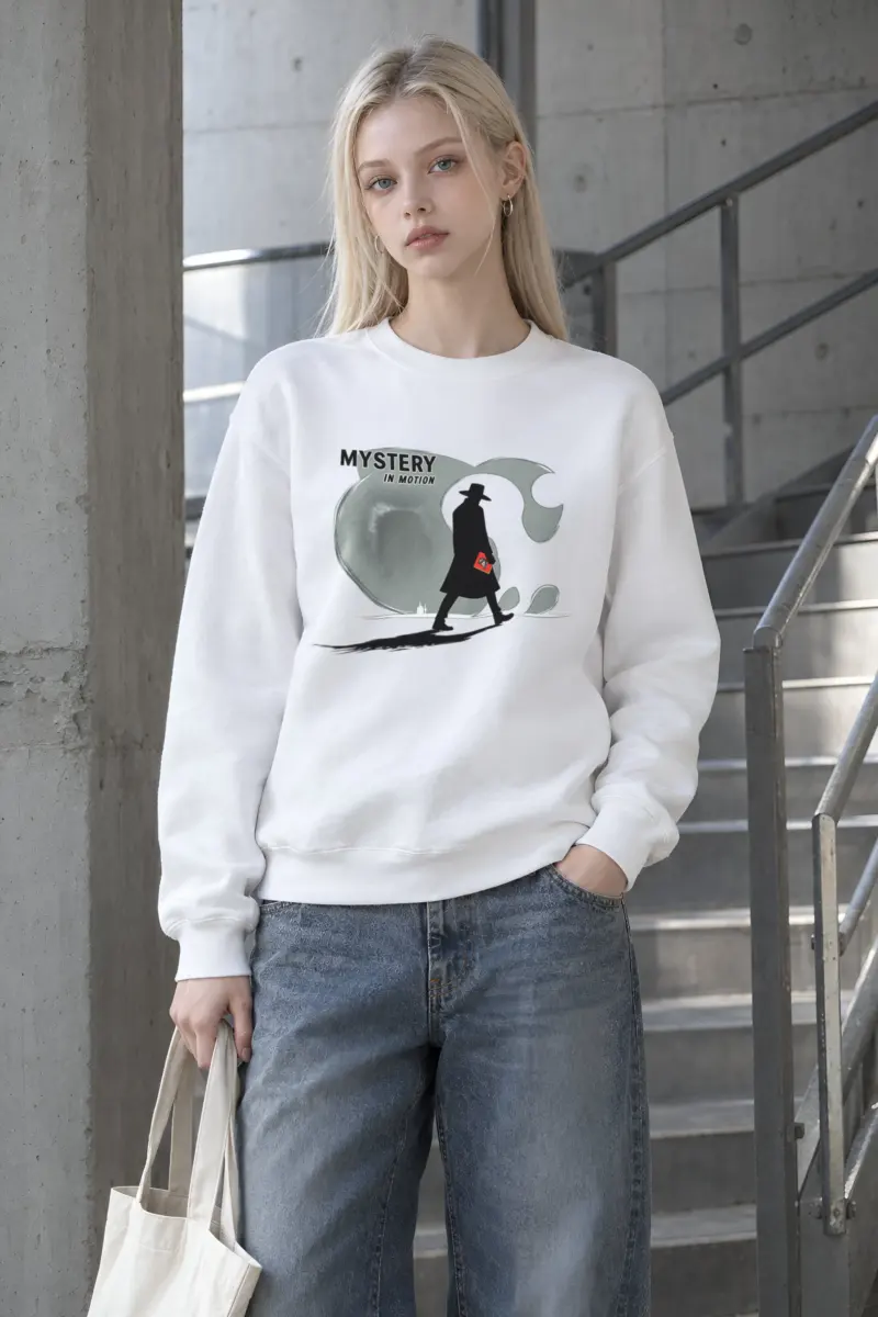 "Mystery In Motion" Heavy Blend Unisex Crewneck Sweatshirt
