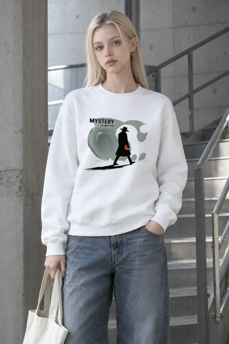 "Mystery In Motion" Heavy Blend Unisex Crewneck Sweatshirt