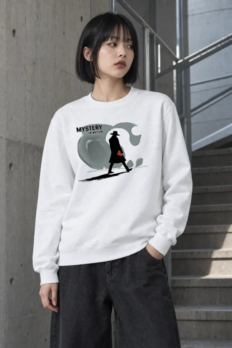 "Mystery In Motion" Heavy Blend Unisex Crewneck Sweatshirt