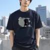 "Mystery In Motion" Heavyweight Unisex Crewneck T-shirt | Gildan 5000