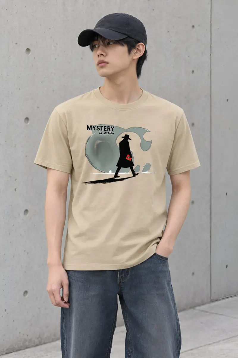 "Mystery In Motion" Heavyweight Unisex Crewneck T-shirt