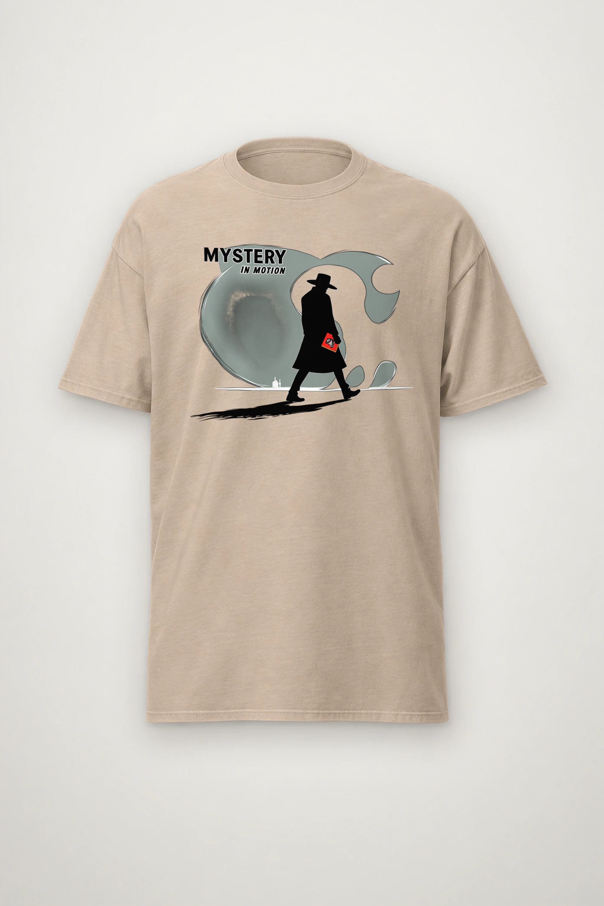 "Mystery In Motion" Heavyweight Unisex Crewneck T-shirt
