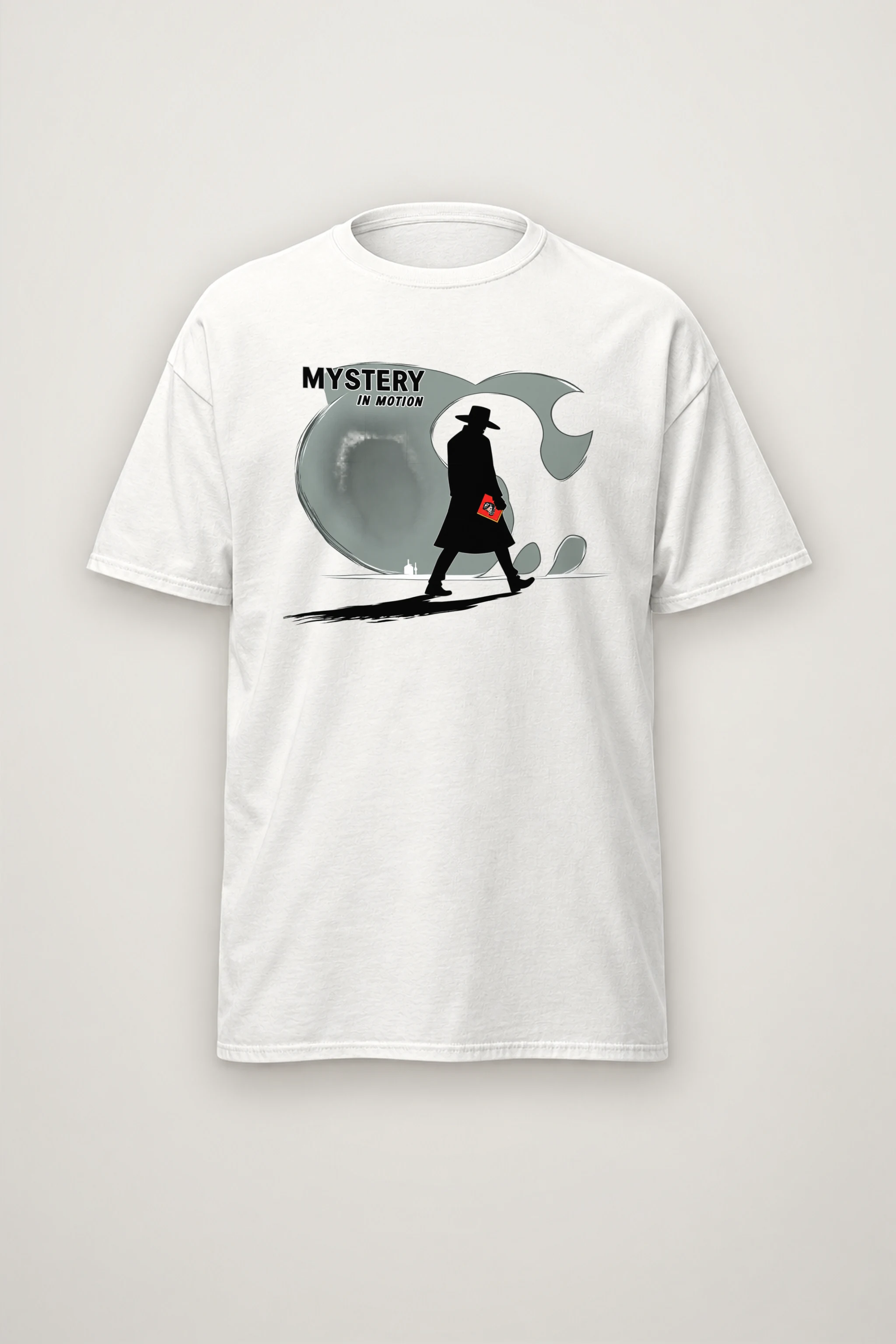 "Mystery In Motion" Heavyweight Unisex Crewneck T-shirt