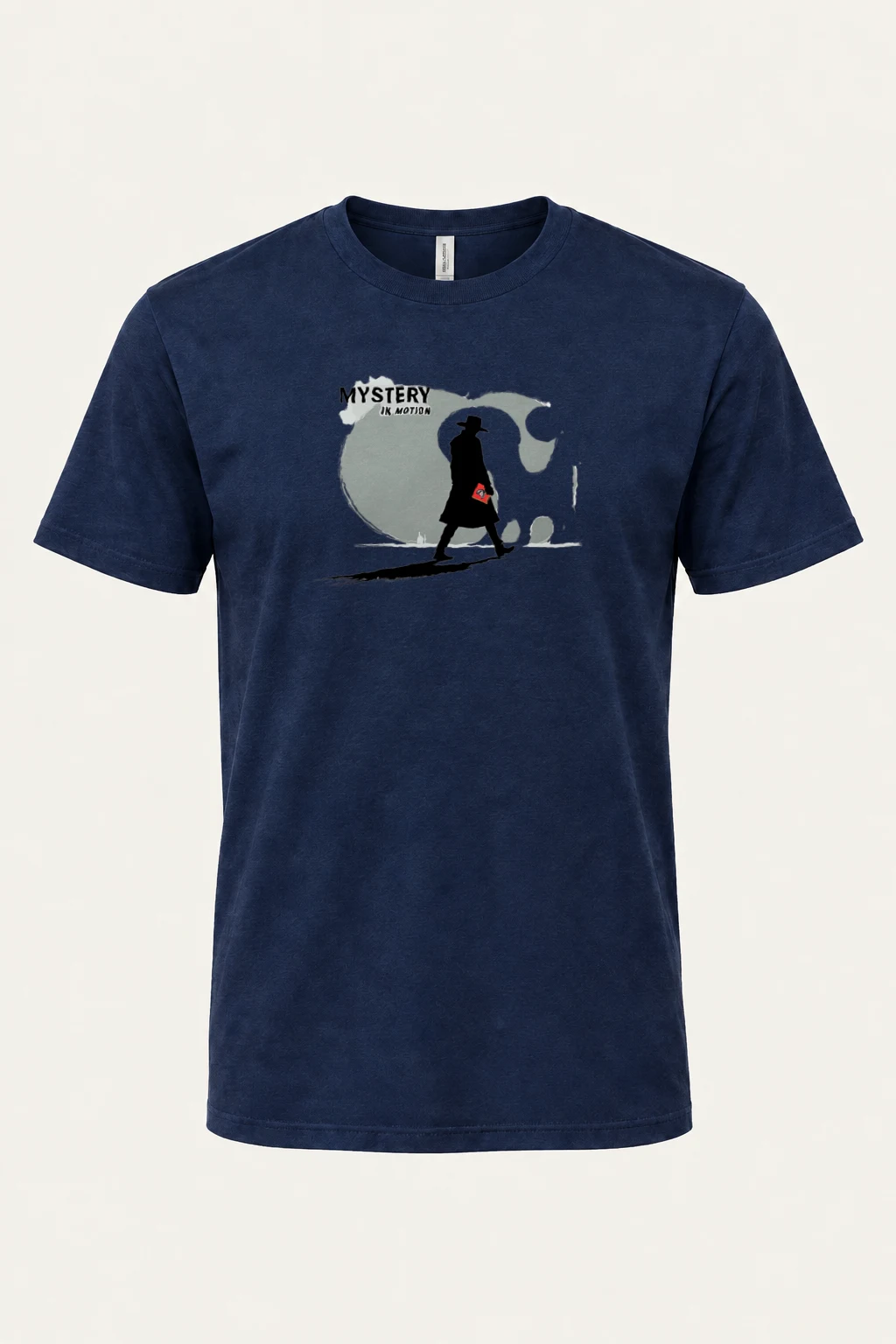 "Mystery In Motion" Heavyweight Unisex Crewneck T-shirt | Gildan 5000