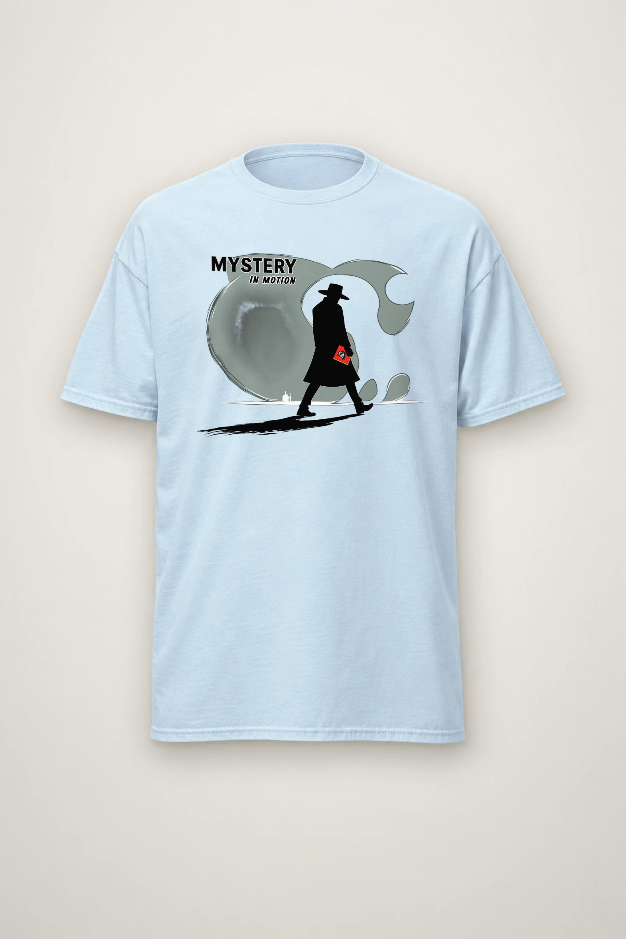 "Mystery In Motion" Heavyweight Unisex Crewneck T-shirt