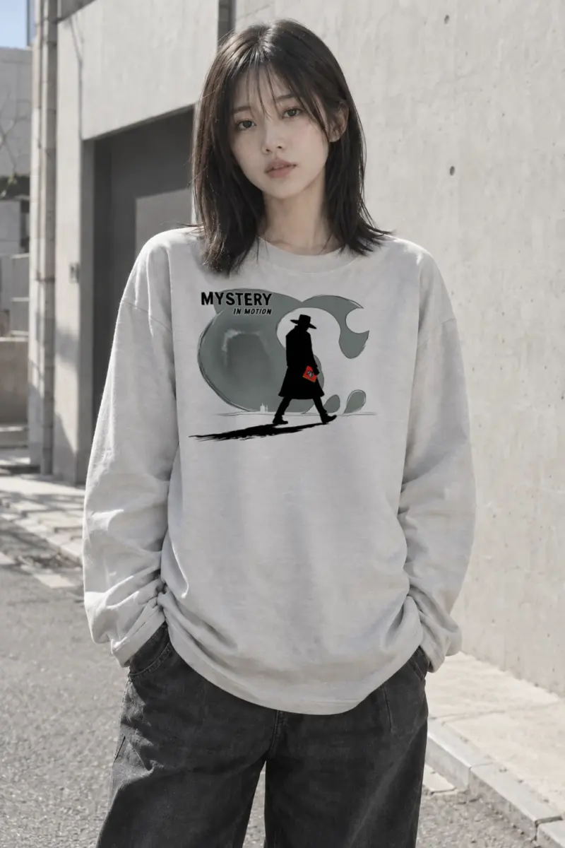 "Mystery In Motion" Unisex Longsleeve T-shirt | Gildan 2400