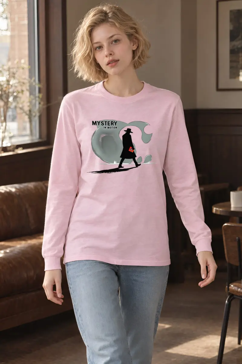 "Mystery In Motion" Unisex Longsleeve T-shirt