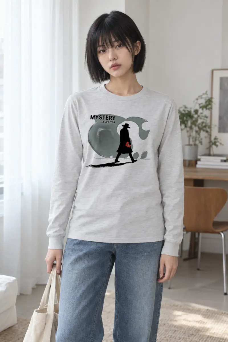 "Mystery In Motion" Unisex Longsleeve T-shirt