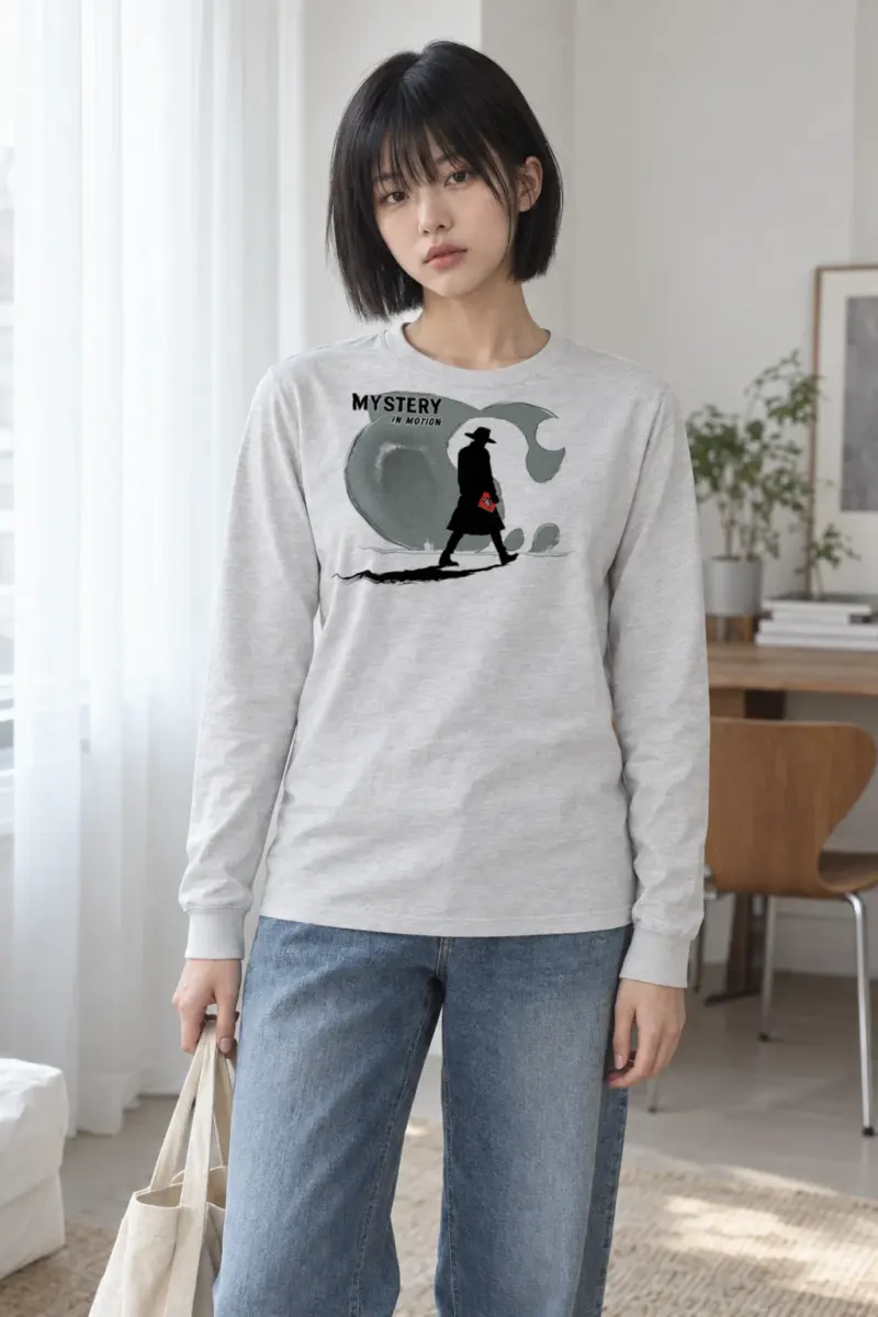"Mystery In Motion" Unisex Longsleeve T-shirt