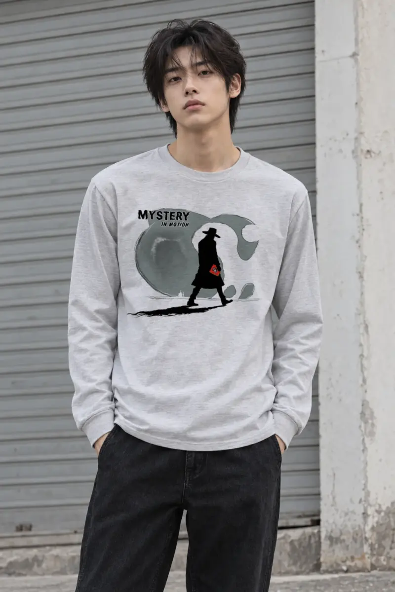 "Mystery In Motion" Unisex Longsleeve T-shirt | Gildan 2400