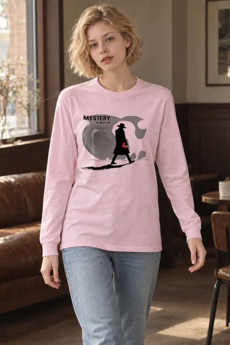 "Mystery In Motion" Unisex Longsleeve T-shirt