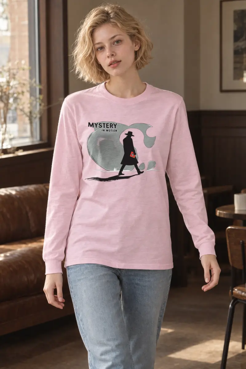 "Mystery In Motion" Unisex Longsleeve T-shirt