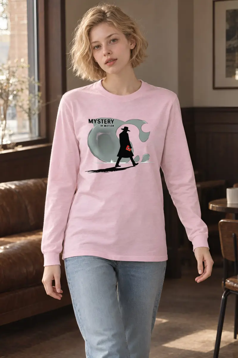 "Mystery In Motion" Unisex Longsleeve T-shirt