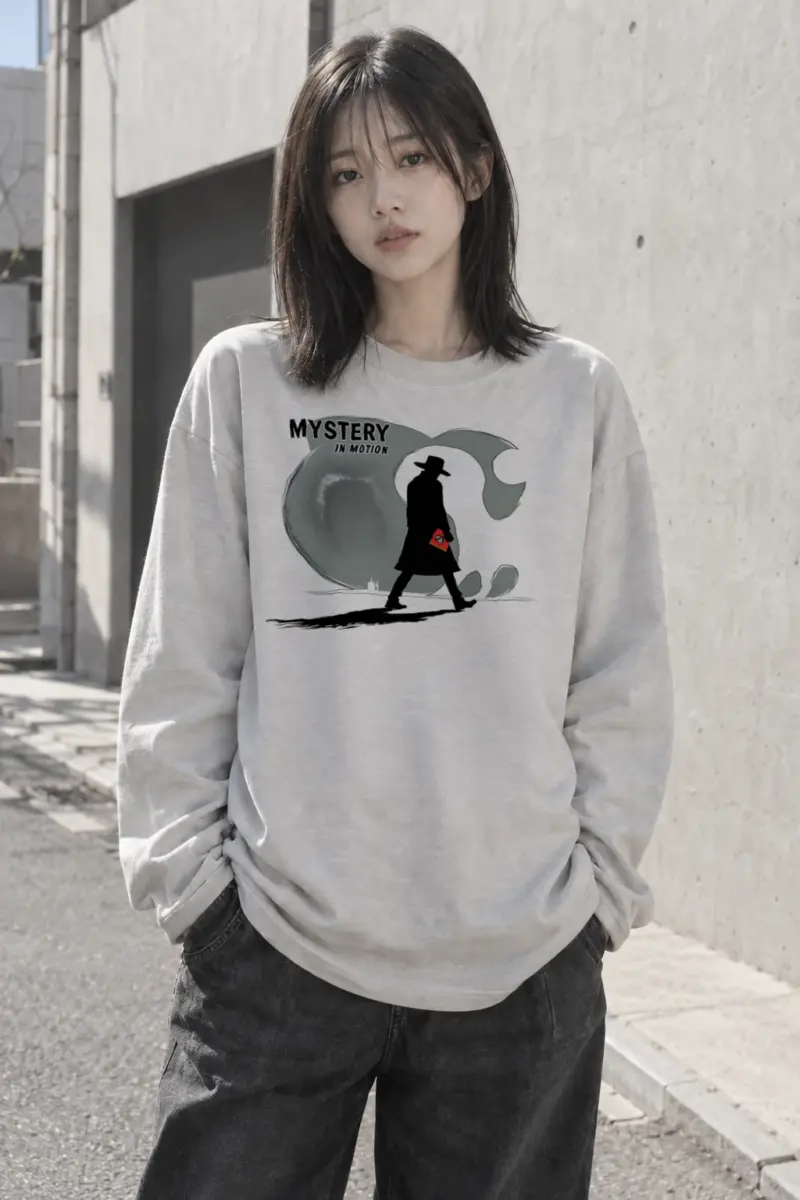 "Mystery In Motion" Unisex Longsleeve T-shirt | Gildan 2400