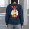 "Noodle Bowl Portrait" Heavy Blend Unisex Crewneck Sweatshirt | Gildan 18000