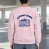 "Namsan Tower Cityscape" Heavy Blend Unisex Crewneck Sweatshirt | Gildan 18000