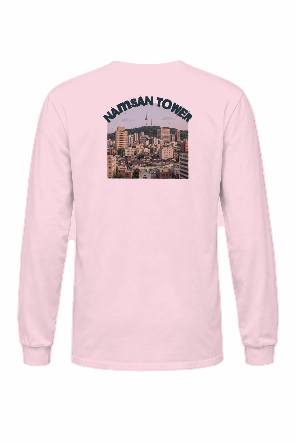 "Namsan Tower" Unisex Longsleeve T-shirt | Gildan 2400