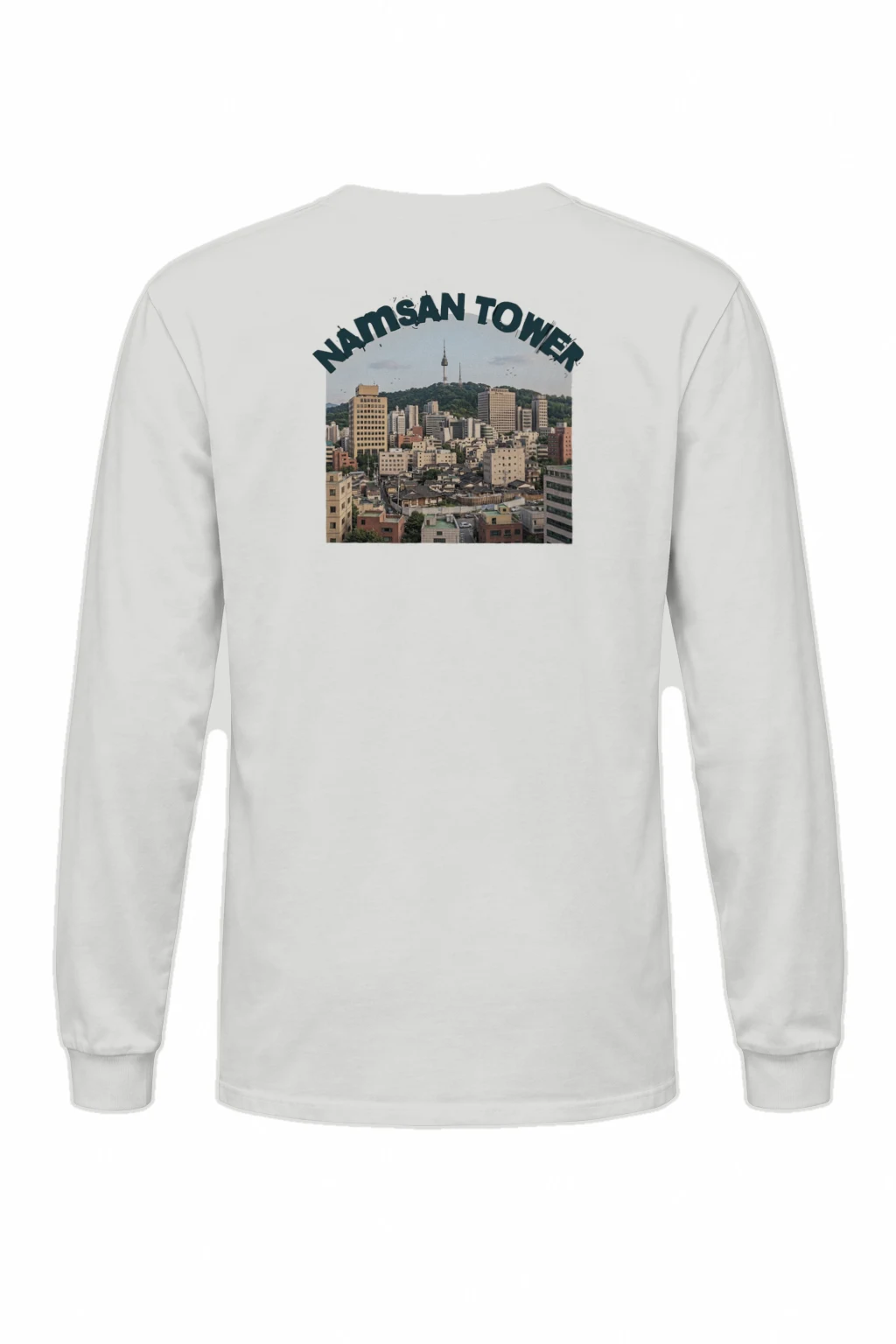 "Namsan Tower" Unisex Longsleeve T-shirt | Gildan 2400