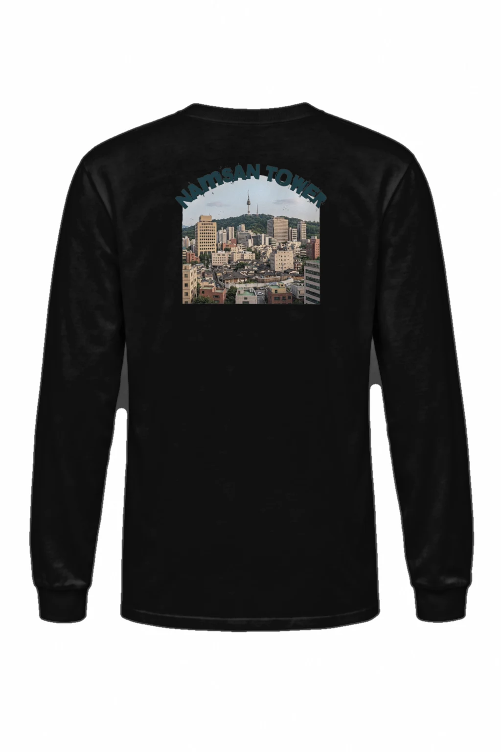 "Namsan Tower" Unisex Longsleeve T-shirt | Gildan 2400